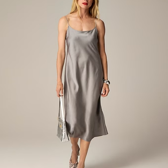 J. Crew Dresses & Skirts - J Crew Gwyneth slip dress in luster charmeuse